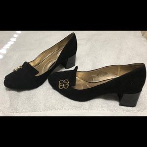 Bandolino black block loafers